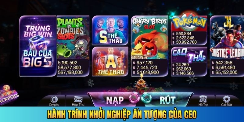 Hành trình khởi nghiệp ấn tượng của CEO