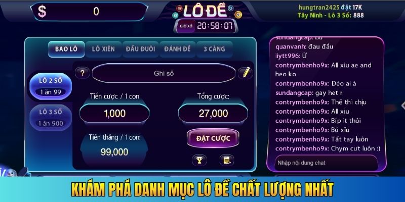 Khám phá danh mục lô đề chất lượng nhất