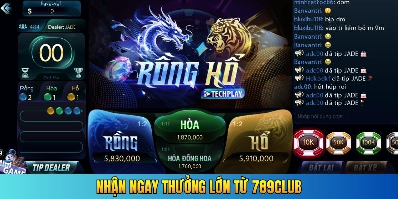 Nhận ngay thưởng lớn từ 789CLUB