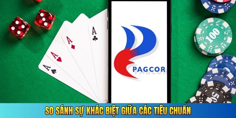 So sánh sự khác biệt giữa các tiêu chuẩn
