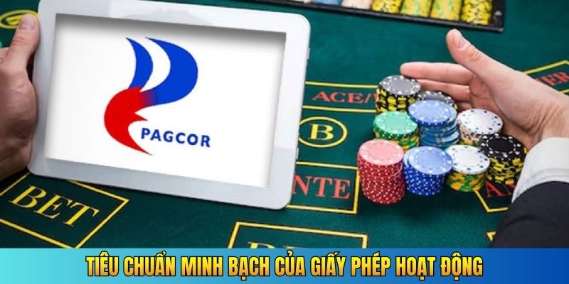 Tiêu chuẩn minh bạch của giấy phép hoạt động